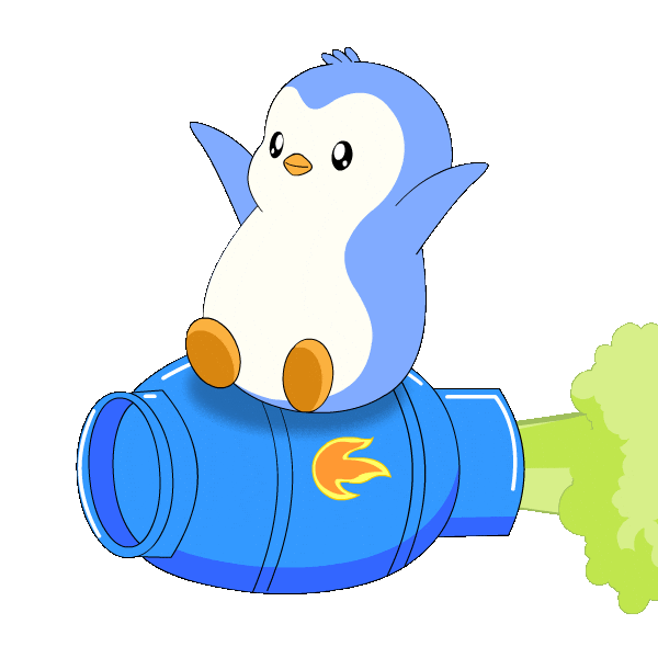 Penguin Mask Sticker by Pudgy Penguins