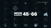 Animated Neon Elements 45 66