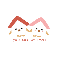 Home Sweet Home Love Sticker