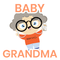 Angielee Babygrandma Sticker by Glittle Wonderland