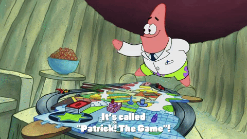 season 9 patrick the game GIF by SpongeBob SquarePants