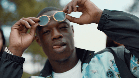 sunglasses tongue GIF by J Hus
