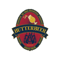 Warner Bros Butterbeer Sticker by Harry Potter