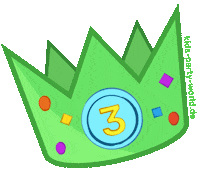 Birthday Crown Sticker by Kids Party World