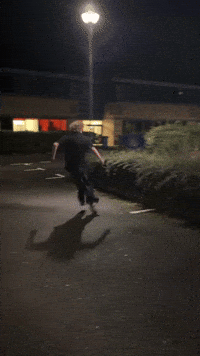SURROUNDEDBYROSES jump nuts bush damage GIF