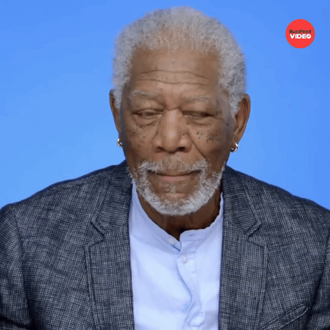 Disappointed Morgan Freeman 