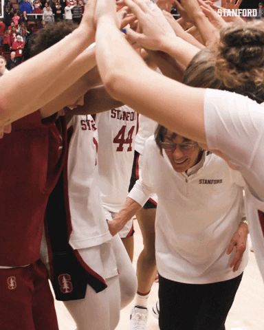College Basketball Goat GIF by Stanford Athletics