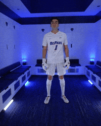 Mens Soccer GIF by DePaul Athletics