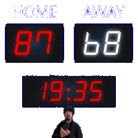 68 Away Sticker