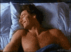 pillow stabbing GIF