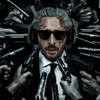 Scared Face Zoom GIF