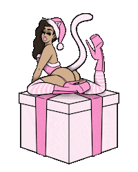 Kitty Pin Up Sticker
