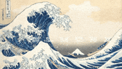 Mount Fuji Wave GIF by ElmonX