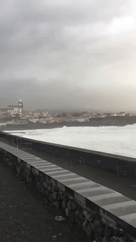 Lorenzo Brings Wild Weather to Portugal's Azores