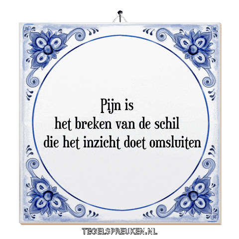 Nl Troost Sticker by Tegelspreuken.nl