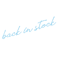 Back In Stock Sticker by Shoko Shop