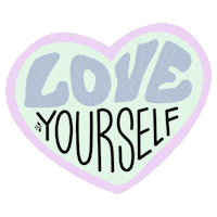 Love Yourself Fitness Sticker by Nochiola