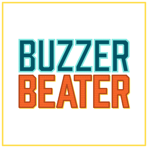 Buzzer Beater Fun Sticker