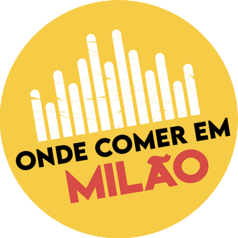 Comer Sticker by Descubra Milão