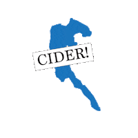 CamanoCider cider hard cider craft cider camano island Sticker
