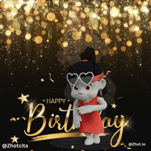 Happy Birthday Party Time GIF by Zhotcita