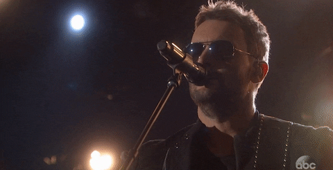 Country Music Association Eric Chruch GIF by CMA Awards