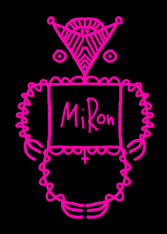 electro symbolic figure GIF by Miron