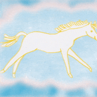 kiin animation running horse dream GIF