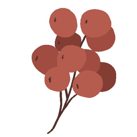 Fall Flowers Sticker