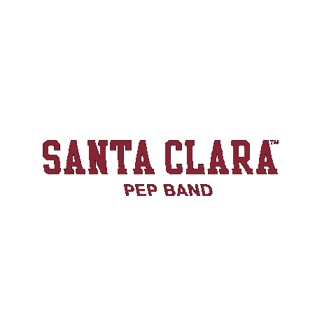 Bronco Pep Band Sticker by Santa Clara Broncos