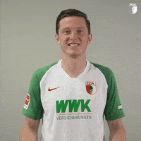 Football Thumbs Up GIF by FC Augsburg 1907