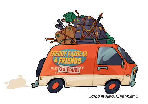 Five Nights At Freddys Sticker by Steel Wool Studios