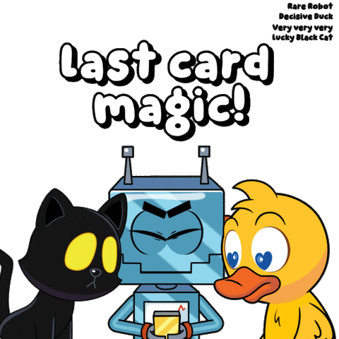 Wo Black Cat Sticker by VeeFriends