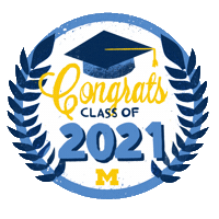 Go Blue U Of M Sticker by University of Michigan