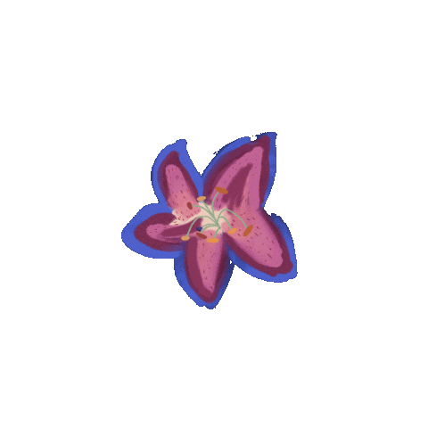 Flower Sticker