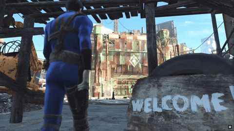 Post Apocalyptic Fallout 4 GIF