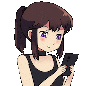 Girl Annie Sticker by kill666x