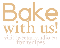 Recipes Bake Sticker by Marija Crow