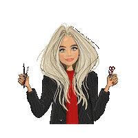 delarouge beauty brows delarouge manon stars Sticker