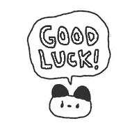 lno_oes bear goodluck 곰 luesnah Sticker