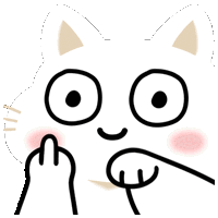 Angry Sticker by Leo Maine Coon