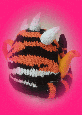 Tea Time Tiger GIF by TeaCosyFolk