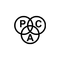 paccosmetics makeup brand paccosmetic paclogo Sticker