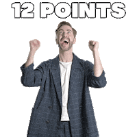 Winning Eurovision Song Contest Sticker by Jordan Roy