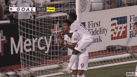 Soccer Celebration GIF by USL
