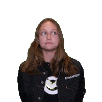 Scared Not Me Sticker by EO