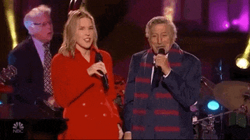 Tony Bennett Happy Holidays GIF by NBC