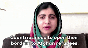 Malala Yousafzai Afghanistan GIF by GIPHY News