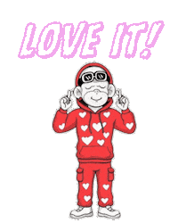 Heart Love Sticker by Zhot