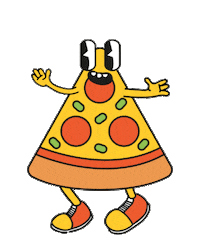 Pizza Streetfood Sticker by Ehbro